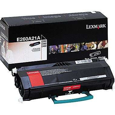 Lexmark  E260DN Toner Ctg/ 3.5K Yield